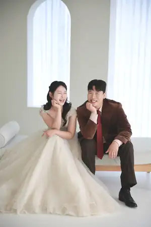 신랑 이상윤과 신부 김민지의 웨딩 사진 22